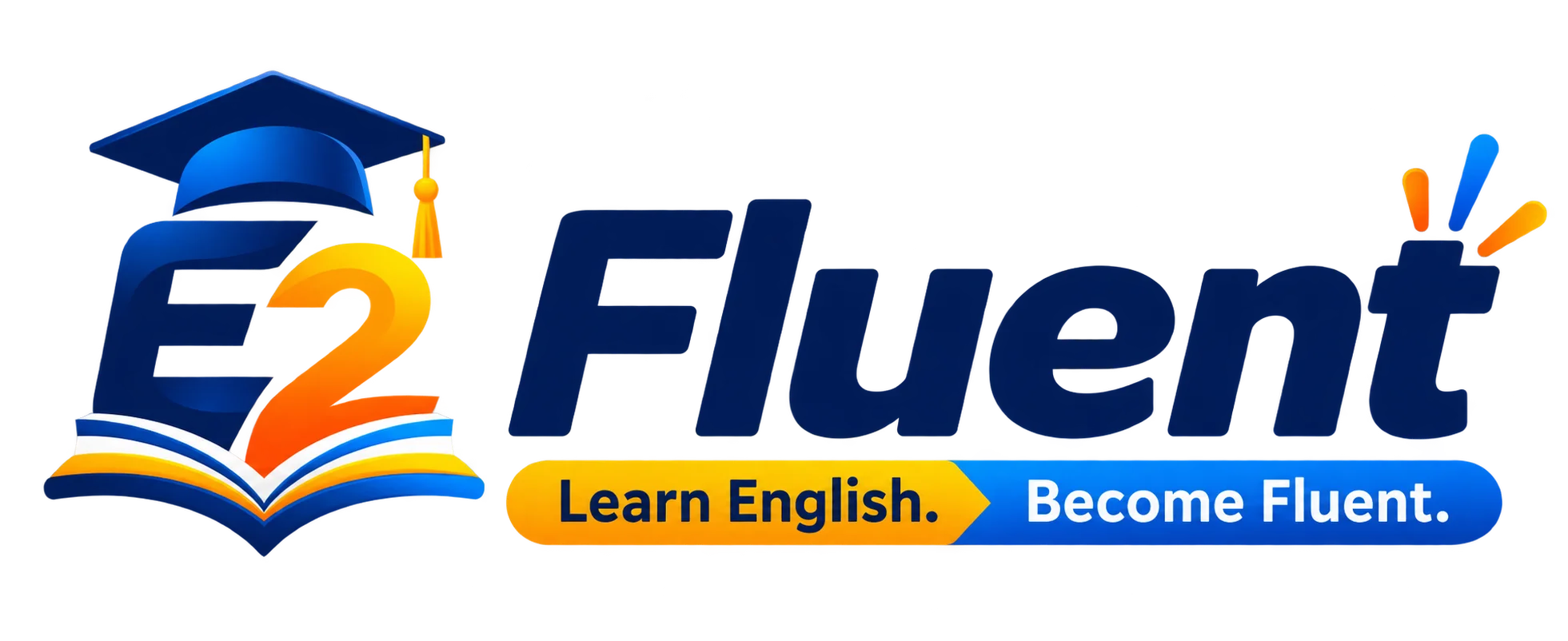 E2Fluent English learning logo